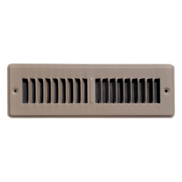 Cool Kitchen C150TSB2X10 Toe Space Wall Register Brown - 2 x 10 in. CO154754 - main